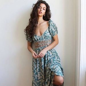 Free People | Ellie Floral Printed Maxi Dress